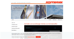 Desktop Screenshot of hoffmann-schmierstoffe.com